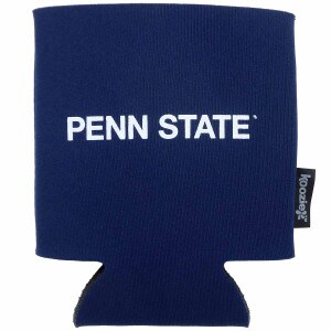 navy can Koozie with white Penn State